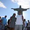 Queen Latifah visita o Cristo Redendor, no Rio de Janeiro. Atriz e cantora está no Brasil desde sábado, 24 de janeiro de 2015