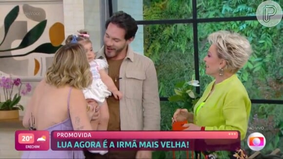 Viih Tube e Eliezer anunciaram o 2º filho durante o 'Programa Mais Você'.