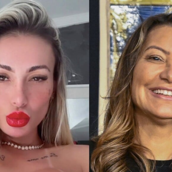 Andressa Urach rasga elogios a Janja e diz que pegaria a esposa de Lula. Entenda!