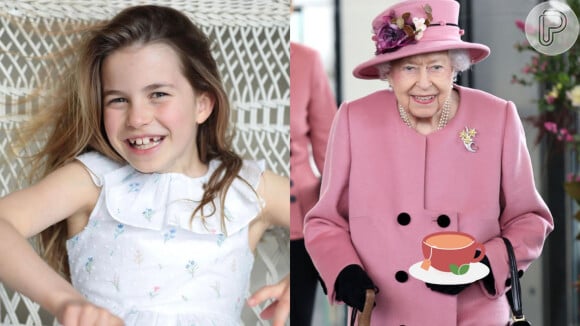 O que será que a Princesa Charlotte tinha em comum com a Rainha Elizabeth II?