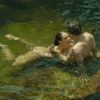 Paolla Oliveira também apareceu na minissérie 'Felizes para Sempre?' nadando nua em uma cachoeira