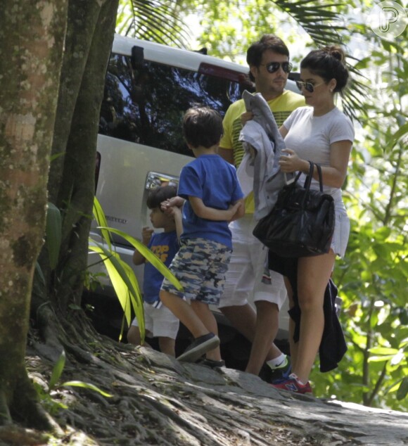 Vanessa Giácomo também é mãe de Raul, de 7 anos, e Moisés, de 4, frutos de seu relacionamento anterior com o também ator Daniel de Oliveira