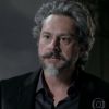 Na novela 'Império',  José Alfredo (Alexandre Nero) quase agredirá José Pedro (Caio Blat) por causa do insulto