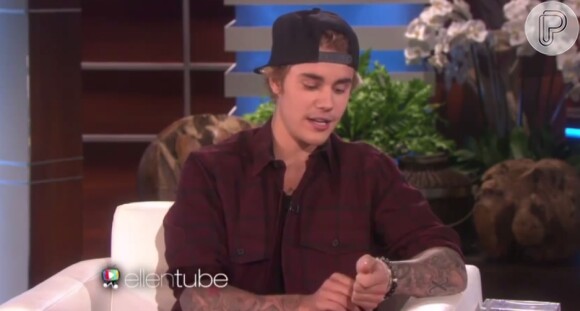 Justin Bieber faz desabafo no programa de Ellen Degeneres: 'Quis fazer um vídeo para que as pessoas saibam que eu sou humano'
