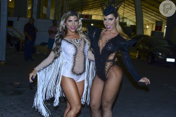 As irmãs Ana Paula e Tatiane Minerato são presenças confirmadas no desfile da Gaviões da Fiel