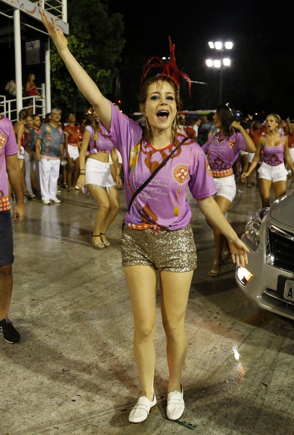 Foto: Leandra Leal será um dos destaques do desfile do Salgueiro -  Purepeople