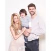 Gerard Piqué e Shakira também são pais de Milan, de 2 anos