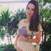 Fernanda Machado está grávida de cinco meses, em 10 de fevereiro de 2015