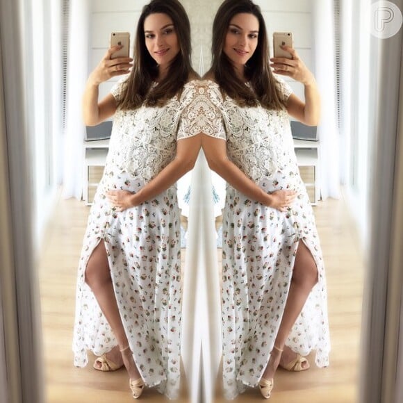 Fernanda Machado está grávida de uma menina, que vai se chamar Sophia