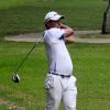 Rodrigo Lombardi joga golfe em clube da Barra da Tijuca, na Zona Oeste do Rio de Janeiro, em 13 de abril de 2013