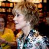 A atriz Jane Fonda veio ao Brasil lançar seu livro, no fim de novembro de 2012