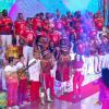 O programa estendeu um tapete vermelho para que a 'rainha' Viviane Araújo entrasse, 'Esquenta ', 15 de fevereiro de 2015