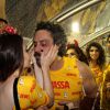 Alexandre Nero ganha beijo da namorada, Karen Brusttolin