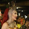 Josie Pessôa faz estreia no Carnaval como destaque na Grande Rio, em 16 de fevrerio de 2015