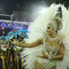 Juliana Alves surge deslumbrante na Passarela do Samba em desfile da Unidos da Tijuca