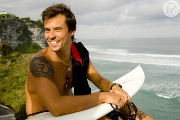 Paulinho Vilhena viveu o surfista Eros da novela 'Três Irmãs'