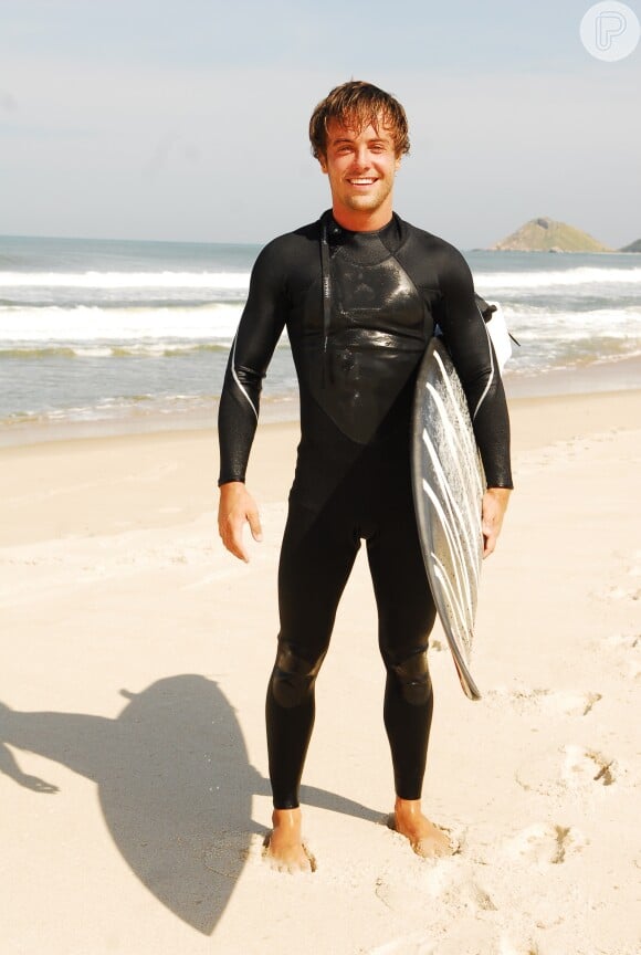 Kayky Brito em 'Passione' foi o surfista Paulinho