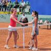 Sofia (Alice Wegmann) e Cecília (Polliana Aleixo) eram tenistas na novela 'A Vida da Gente'