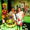 Zeca Pagodinho comemora aniversário do neto Noah com festa no Rio, nesta quinta-feira, 19 de fevereiro de 2015