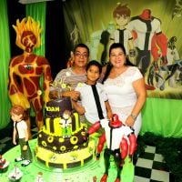 Zeca Pagodinho comemora aniversário do neto Noah com festa no Rio