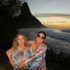 Daniela Mercury e Malu Verçosa estão curtindo dias paradisíacos em Noronha