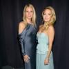 Gwyneth Paltrow e Kate Hudson exibiam um broche e um bracelete da Tiffany & Co., respectivamente