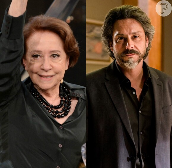 Fernanda Montenegro elogiou a atuação de Alexandre Nero em 'Império': 'Ele é a chama da novela'