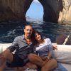Isabelli Fontana e Di Ferrero ficaram noivos durante viagem para a Itália