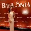Camila Pitanga brilhou na festa de lançamento da novela 'Babilônia'