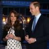 Kate Middleton e príncipe William se divertem juntos