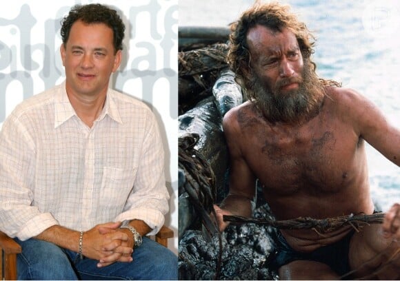 Tom Hanks emagreceu e deixou de cortar qualquer pelo do corpo para protagonizar 'O náufrago'