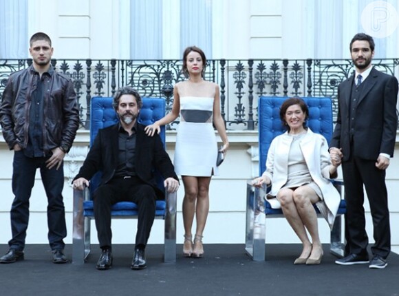 A foto de família marcou a passagem de fase da novela 'Império'