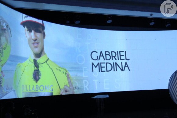 Gabriel Medina é premiado na categoria Esporte no Faz Diferença