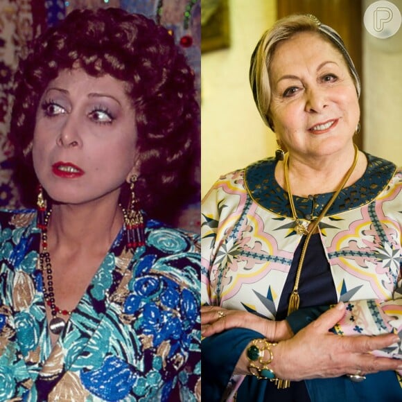 Aracy Balabanian viveu dona Armênia em 'Rainha da Sucata'. O mais recente papel da atriz foi na novela 'Geração Brasil', na qual interpretou Iracema