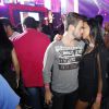 O casal do 'BBB15', Rafael e Talita, se beijou durante show de Ludmilla no Rio