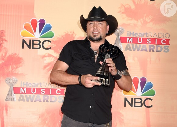 Jason Aldean venceu na categoria Melhor Música Country com 'Burnin' It Down'