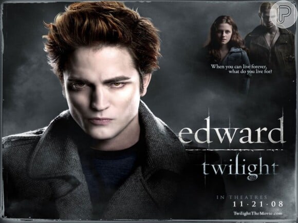 Em 2008, Robert Pattinson deu vida à Edward no primeiro filme da saga 'Crepúsculo'