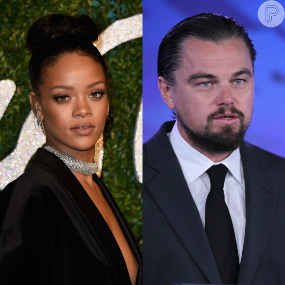 Rihanna foi apontada como novo affair do ator Leonardo DiCaprio, mas os dois negaram o envolvimento