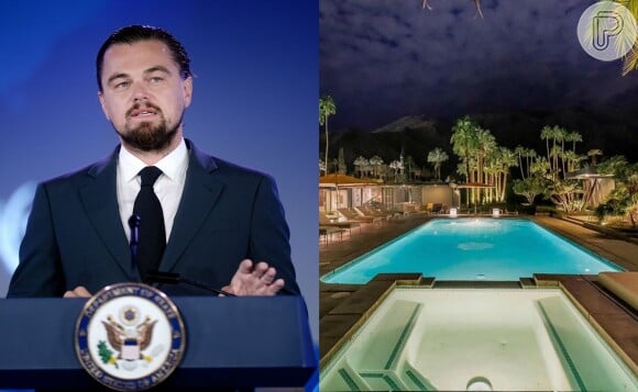 Leonardo DiCaprio está alugando sua mansão em Palm Springs, na Califórnia, por R$ 13 mil por noite