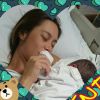 Dani Monteiro deu à luz Bento na última terça-feira, 7 de abril de 2015
