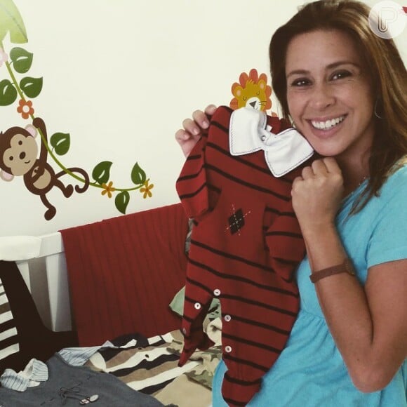 Dani Monteiro anunciou a gravidez em outubro de 2014