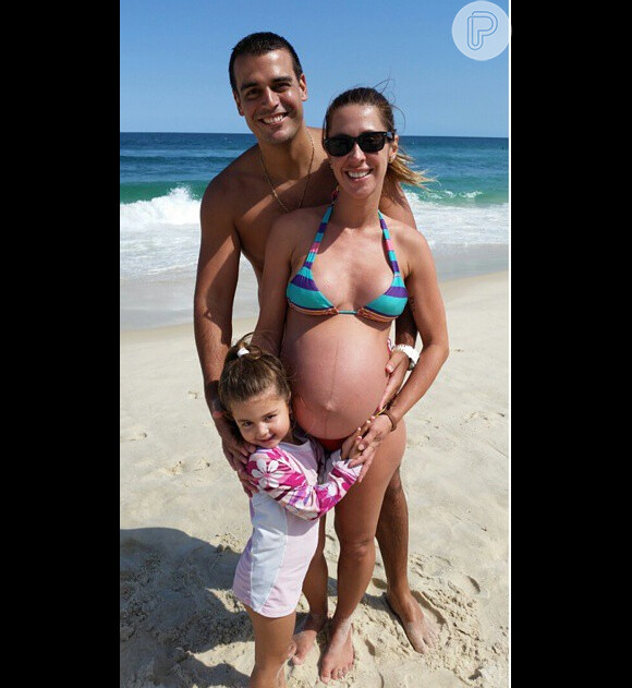 Bento é fruto do casamento de Dani Monteiro e Felipe Uchôa. Eles já são pais de Maria, de 4 anos