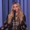Madonna fez apresentação de comédia em programa de TV, nesta quinta-feira, 9 de abril de 2015