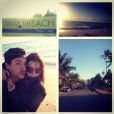 O casal publicou fotos da viagem nas redes sociais durante o período que ficou longe do Brasil para que os fãs pudessem acompanhar alguns momentos