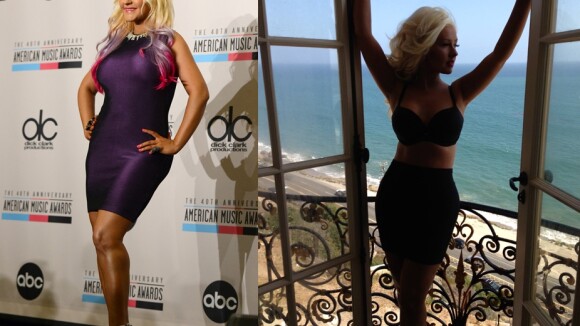 Christina Aguilera mostra que recuperou a boa forma em set de novo clipe