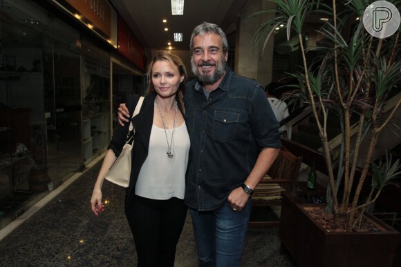 Alexandre Borges e Rita Guedes na pré-estreia do documentário 'Para Sempre Teu, Caio F.'