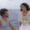 Taís (Maria Flor) e Pedro (Jayme Matarazzo) fazem par romântico, em 'Sete Vidas'