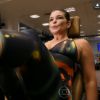 Cristiana Oliveira é adepta da musculação