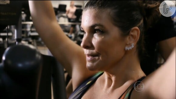 Cristiana Oliveira investe em exercícios físicos para manter a boa forma