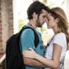 Júlia (Isabelle Drummond) e Pedro (Jayme Matarazzo) são apaixonados um pelo outro, em 'Sete Vidas'